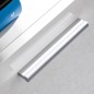 vidaXL Mueble de salón de TV con luces LED blanco brillante 5 piezas