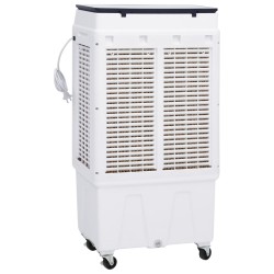 vidaXL Enfriador de aire móvil 3 en 1 blanco negro 480x340x980 mm 120W