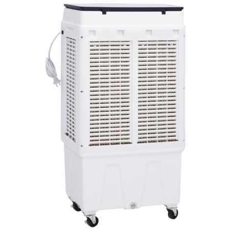 vidaXL Enfriador de aire móvil 3 en 1 blanco negro 480x340x980 mm 120W