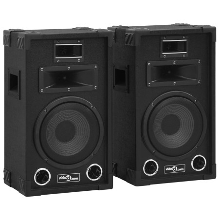 vidaXL Altavoces pasivos escenario profesional hifi 2 uds 800 W negro