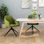 vidaXL Sillas de comedor 2 unidades de terciopelo verde claro vidaXL Sillas de comedor 2 unidades de terciopelo verde claro