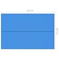 vidaXL Toldo de jardín azul 3x2 m vidaXL Toldo de jardín azul 3x2 m