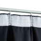 vidaXL Cortinas opacas con ganchos 2 unidades gris antracita 140x175cm vidaXL Cortinas opacas con ganchos 2 unidades gris antracita 140x175cm