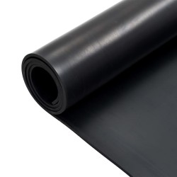 vidaXL Alfombrilla de goma antideslizante lisa 1,2x2 m 6 mm