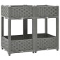 vidaXL Arriate polipropileno 80x40x71 cm vidaXL Arriate polipropileno 80x40x71 cm
