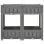 vidaXL Arriate polipropileno 80x40x71 cm vidaXL Arriate polipropileno 80x40x71 cm