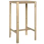 vidaXL Mesa de bar madera de pino impregnada 60x60x110 cm vidaXL Mesa de bar madera de pino impregnada 60x60x110 cm