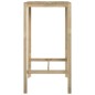 vidaXL Mesa de bar madera de pino impregnada 60x60x110 cm vidaXL Mesa de bar madera de pino impregnada 60x60x110 cm