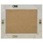 vidaXL Espejo de pared estilo barroco plateado 50x40 cm vidaXL Espejo de pared estilo barroco plateado 50x40 cm