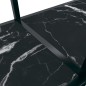 vidaXL Mesa consola vidrio templado negro 200x35x75,5 cm vidaXL Mesa consola vidrio templado negro 200x35x75,5 cm