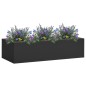 vidaXL Caja de flores de oficina de acero gris antracita 90x40x23 cm vidaXL Caja de flores de oficina de acero gris antracita 90x40x23 cm