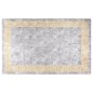 vidaXL Alfombra lavable antideslizante gris 80x150 cm vidaXL Alfombra lavable antideslizante gris 80x150 cm