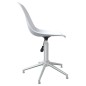 vidaXL Sillas de comedor giratorias 2 unidades PP blanco vidaXL Sillas de comedor giratorias 2 unidades PP blanco