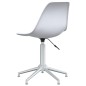 vidaXL Sillas de comedor giratorias 2 unidades PP blanco vidaXL Sillas de comedor giratorias 2 unidades PP blanco
