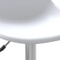 vidaXL Sillas de comedor giratorias 2 unidades PP blanco vidaXL Sillas de comedor giratorias 2 unidades PP blanco