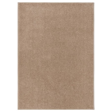 vidaXL Alfombra de pelo corto marrón 240x340 cm