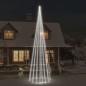 vidaXL Árbol de Navidad en asta de bandera 1134 LED blanco frío 800 cm vidaXL Árbol de Navidad en asta de bandera 1134 LED blanco frío 800 cm