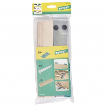 wolfcraft Set herramientas para instalar tarima flotante 6931000 