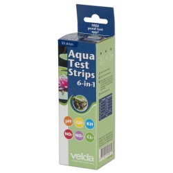 Velda Tiras Aqua Test 6 en 1 50 uds. 121519