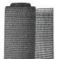 Nature Malla de ocultación de jardín PE gris antracita 1,5x5 m Nature Malla de ocultación de jardín PE gris antracita 1,5x5 m