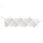 FMD Estantería geométrica para pared blanco FMD Estantería geométrica para pared blanco