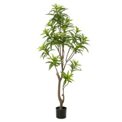 Emerald Árbol dracaena artificial verde 155 cm 