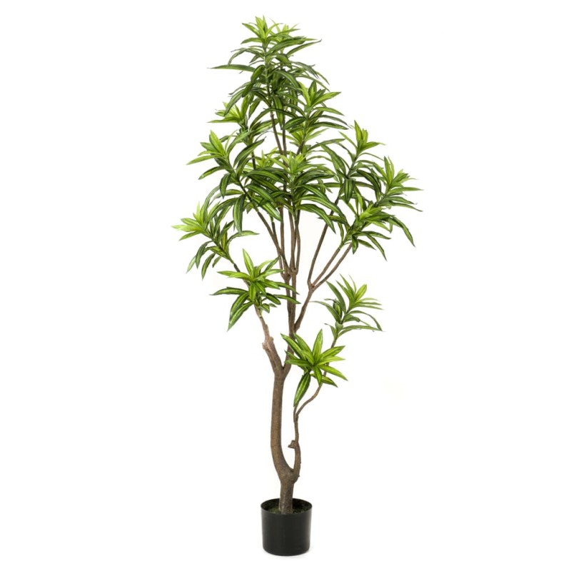 Emerald Árbol dracaena artificial verde 155 cm Emerald Árbol dracaena artificial verde 155 cm
