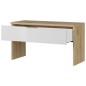 Germania Banco zapatero GW-Avino 38x92x51 cm roble Navarra y blanco