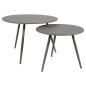 Lesli Living Mesa auxiliar Rafael gris 60x41 cm Lesli Living Mesa auxiliar Rafael gris 60x41 cm