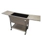 AXI Nevera de campo con aspecto de mimbre marrón 76 L AXI Nevera de campo con aspecto de mimbre marrón 76 L