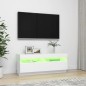 vidaXL Mueble para TV con luces LED blanco 100x35x40 cm vidaXL Mueble para TV con luces LED blanco 100x35x40 cm