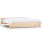 vidaXL Estructura de cama madera maciza 180x200 cm vidaXL Estructura de cama madera maciza 180x200 cm