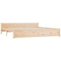 vidaXL Estructura de cama madera maciza 180x200 cm vidaXL Estructura de cama madera maciza 180x200 cm