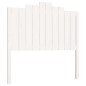 vidaXL Cabecero de cama madera maciza de pino blanco 106x4x110 cm vidaXL Cabecero de cama madera maciza de pino blanco 106x4x110 cm