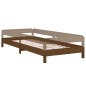 vidaXL Cama apilable de madera maciza de pino marrón miel 90x190 cm vidaXL Cama apilable de madera maciza de pino marrón miel 90x190 cm