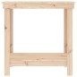 vidaXL Banco de trabajo de madera maciza de pino 80x50x80 cm vidaXL Banco de trabajo de madera maciza de pino 80x50x80 cm