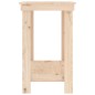 vidaXL Banco de trabajo de madera maciza de pino 80x50x80 cm vidaXL Banco de trabajo de madera maciza de pino 80x50x80 cm