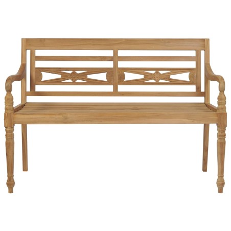 vidaXL Banco Batavia 150 cm madera de teca 