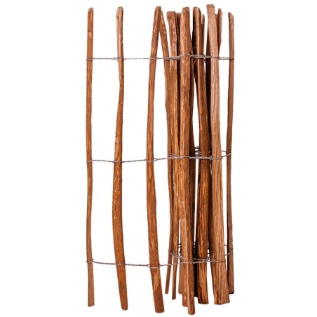 vidaXL Valla de jardin de madera de avellano 120x250 cm
