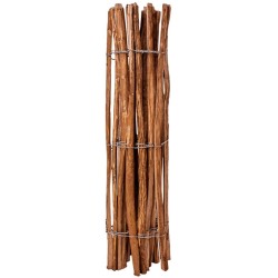vidaXL Valla de jardin de madera de avellano 120x250 cm