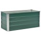 vidaXL Arriate de jardín de acero galvanizado verde 100x40x45 cm vidaXL Arriate de jardín de acero galvanizado verde 100x40x45 cm