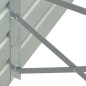 vidaXL Arriate de jardín de acero galvanizado verde 100x40x45 cm vidaXL Arriate de jardín de acero galvanizado verde 100x40x45 cm