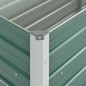 vidaXL Arriate de jardín de acero galvanizado verde 100x40x45 cm vidaXL Arriate de jardín de acero galvanizado verde 100x40x45 cm