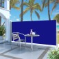 vidaXL Toldo lateral retráctil 140x300 cm azul vidaXL Toldo lateral retráctil 140x300 cm azul