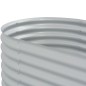 vidaXL Arriate de acero galvanizado plateado 400x80x44 cm vidaXL Arriate de acero galvanizado plateado 400x80x44 cm