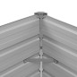 vidaXL Arriate de acero galvanizado marrón 100x40x45 cm vidaXL Arriate de acero galvanizado marrón 100x40x45 cm
