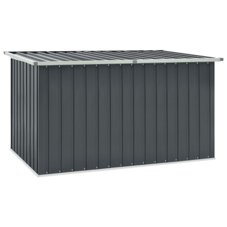 vidaXL Caja de almacenaje para jardín gris 171x99x93 cm