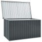 vidaXL Caja de almacenaje para jardín gris 171x99x93 cm vidaXL Caja de almacenaje para jardín gris 171x99x93 cm
