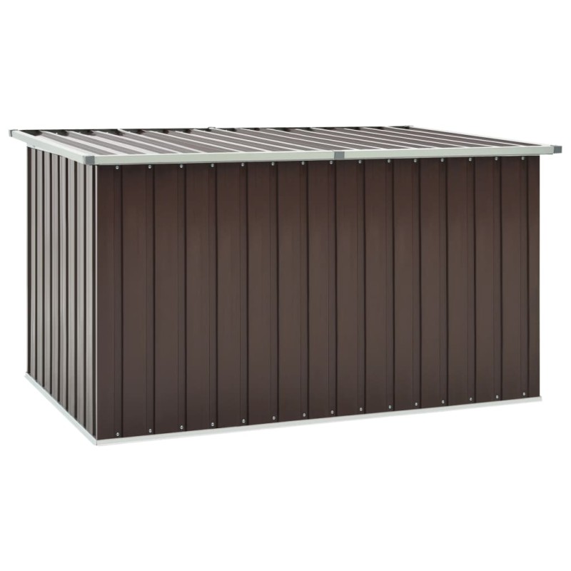 vidaXL Caja de almacenamiento de jardín marrón 171x99x93 cm vidaXL Caja de almacenamiento de jardín marrón 171x99x93 cm