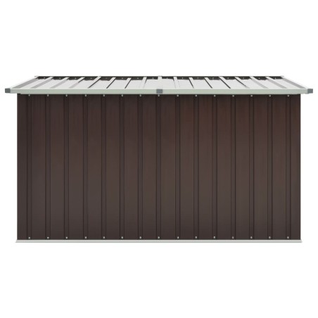 vidaXL Caja de almacenamiento de jardín marrón 171x99x93 cm
